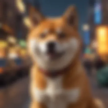 Navigating Shiba in the Dynamic Financial Markets Financial Market Dynamics Visualization