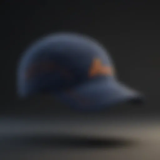 Sleek ASICS Running Cap in Motion