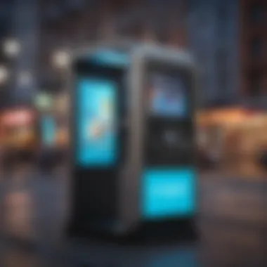 Sleek and Modern Bitstop Kiosk Sleek and Modern Bitstop Kiosk