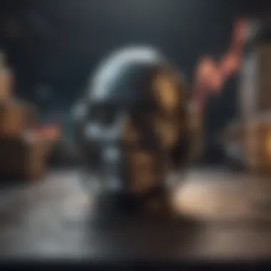 Chart illustrating market impact due to automated trading