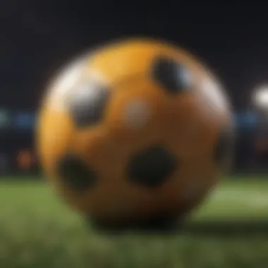 Soccer Ball with Binary Code Imprint