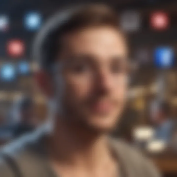 Shaping Political Discourse via Social Media Platforms Illustrative representation of social media's role in shaping political discourse