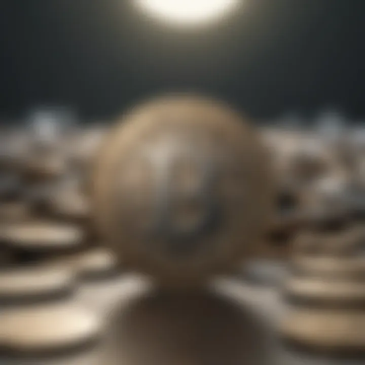 Visual representation of societal impact post new currency introduction