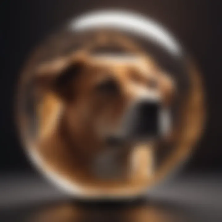 Astral patterns swirling around a glowing orb