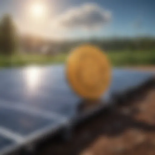 Solar-powered Cryptocurrency Mining Farm