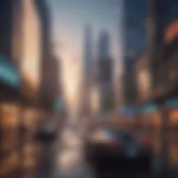 Virtual Reality Cityscape