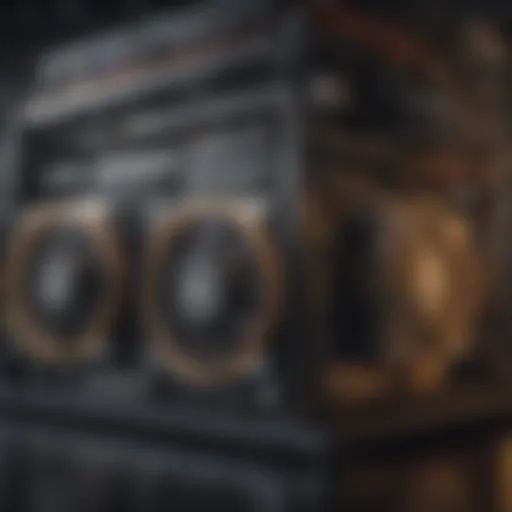 Sophisticated Crypto Mining Setup