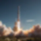 SpaceX Launching Falcon 9 Rocket