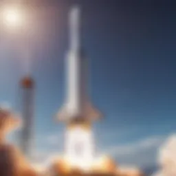 SpaceX Rocket Launching into Stock Market