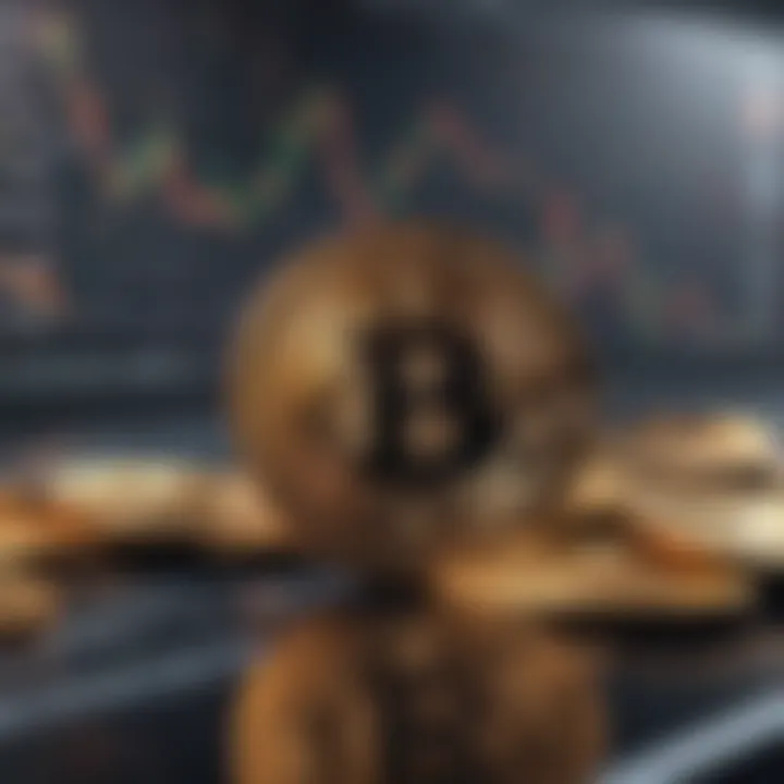 Cryptocurrency market analysis chart