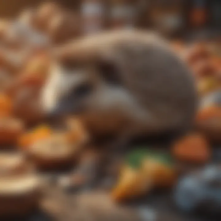 Illustrative representation of supply and demand dynamics in hedgehog market