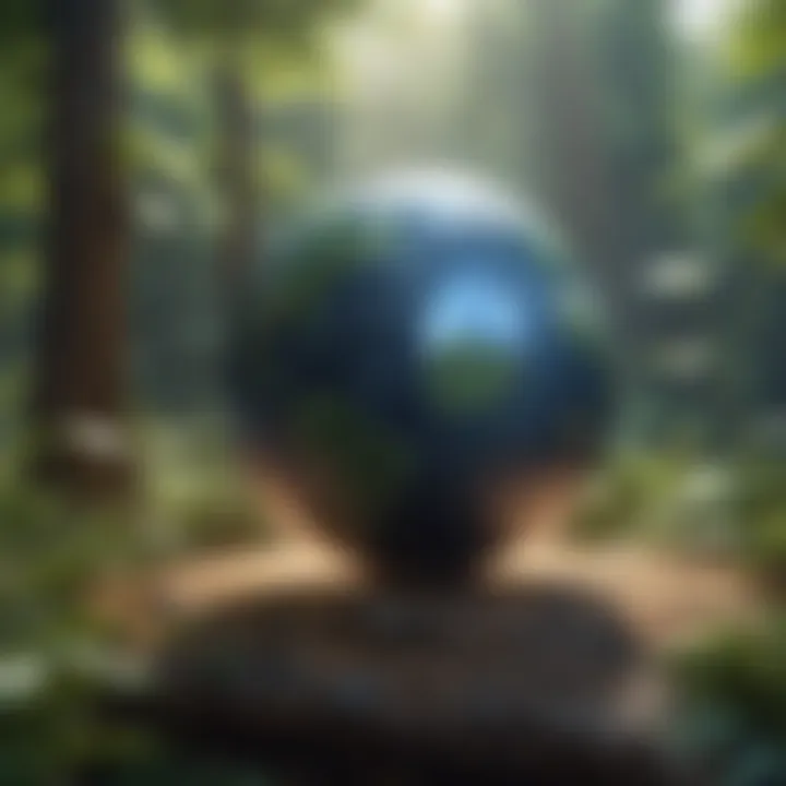 Sustainable Development Conceptual Illustration