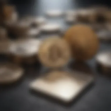 Symbolic depiction of currency exchange
