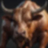 Symbolism of Bull Tattoo in Stock Trading