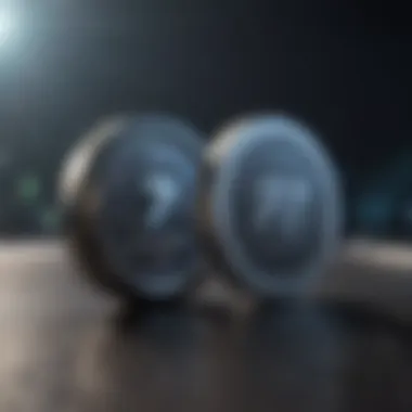 Tech-Finance Connection Illustration showing the interconnection between technology and finance