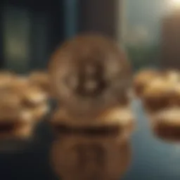 Abstract depiction of technological advancement in cryptocurrency investment platforms