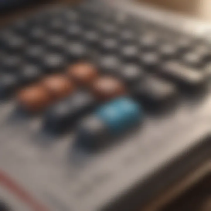 Illustration showcasing the Texas tax calculator interface