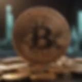 Bitcoin price chart showcasing historical fluctuations