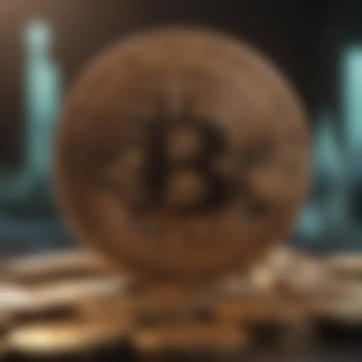 Bitcoin price chart showcasing historical fluctuations