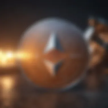 Illustration depicting the technological advancements in Ethereum