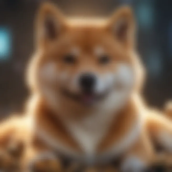 Impact of Blockchain Technology Abstract representation of blockchain technology and its impact on cryptocurrencies