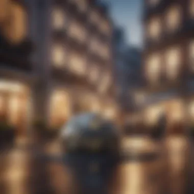 A visual representation of smart contracts in real estate transactions