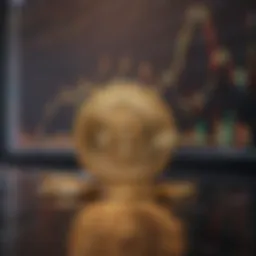 A graphical representation of Bitcoin market trends showing upward trajectory