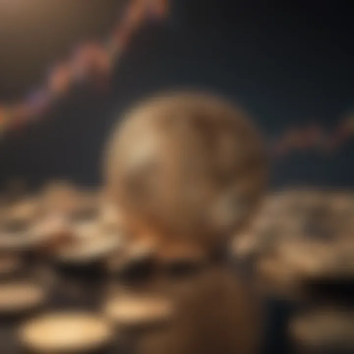 Graph illustrating the impact of the Ripple lawsuit on cryptocurrency market trends