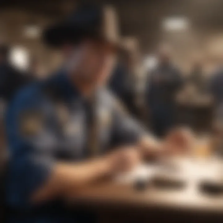 Exciting Bidding Experience Thrilling bidding atmosphere at US Marshals Auction in Austin, Texas