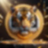 Abstract representation of Tigercoin technology