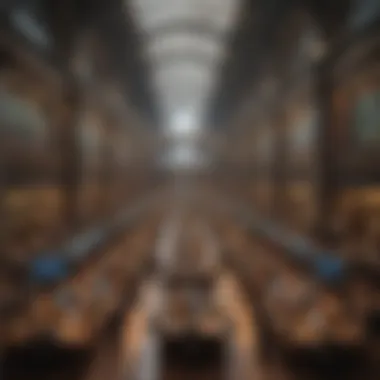 Hustle and Bustle of Trading Floor Trading floor at Chicago Mercantile Stock Exchange