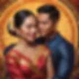 Embracing Filipino Heritage Traditional Filipino Cultural Symbols Gift Card Illustration