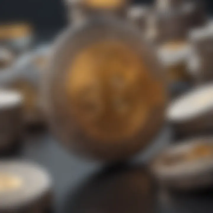 Smooth Cryptocurrency Transfer Process Digital asset transfer process illustration