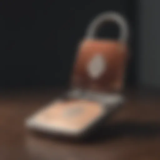 Secure Cryptocurrency Storage Concept