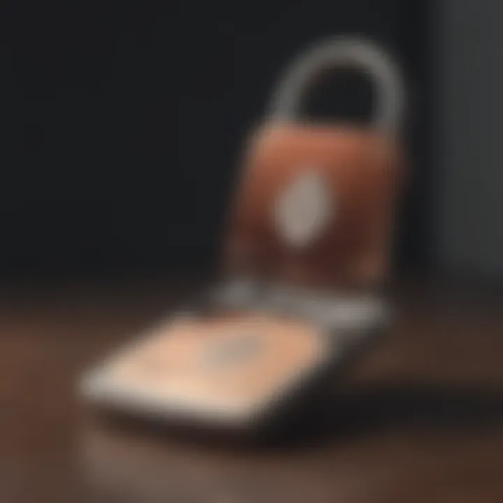Secure Cryptocurrency Storage Concept