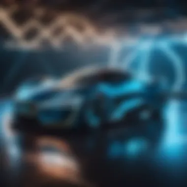Tron Token Conceptual Visualization