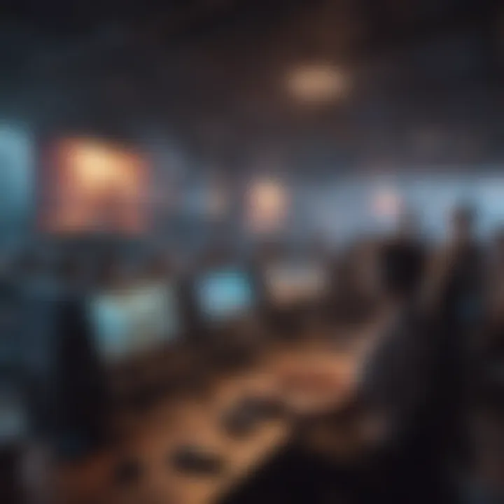 Thrilling E-Sports Competition in TWT Game E-Sports Championship Event