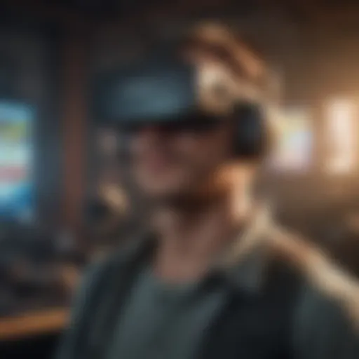 Immersive Virtual Reality Gaming in TWT Game Virtual Reality Gaming Experience