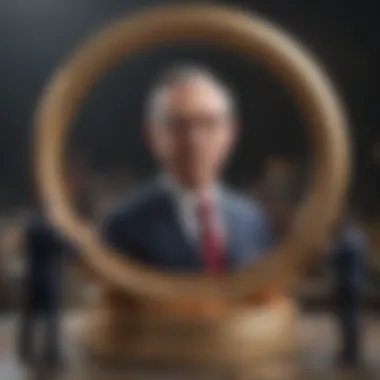 Shaping Industries: Tycoons and the Global Economy Influence of Tycoons on Global Economy illustration