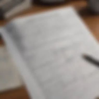 Decoding the Language of Financial Statements Illustration depicting financial statement scrutiny