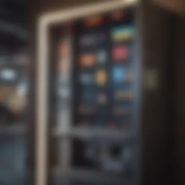 Cashless payment option on a vending machine