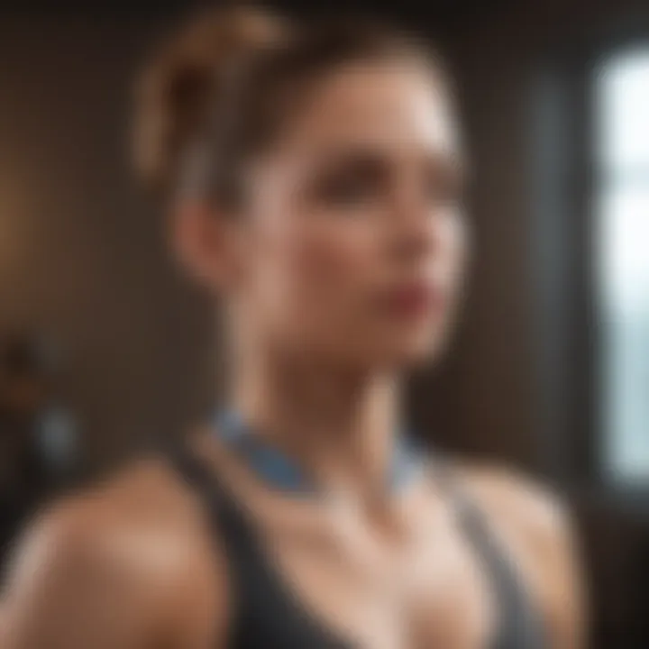 Illustration highlighting the seamless integration of technology and fitness through Sweatcoins