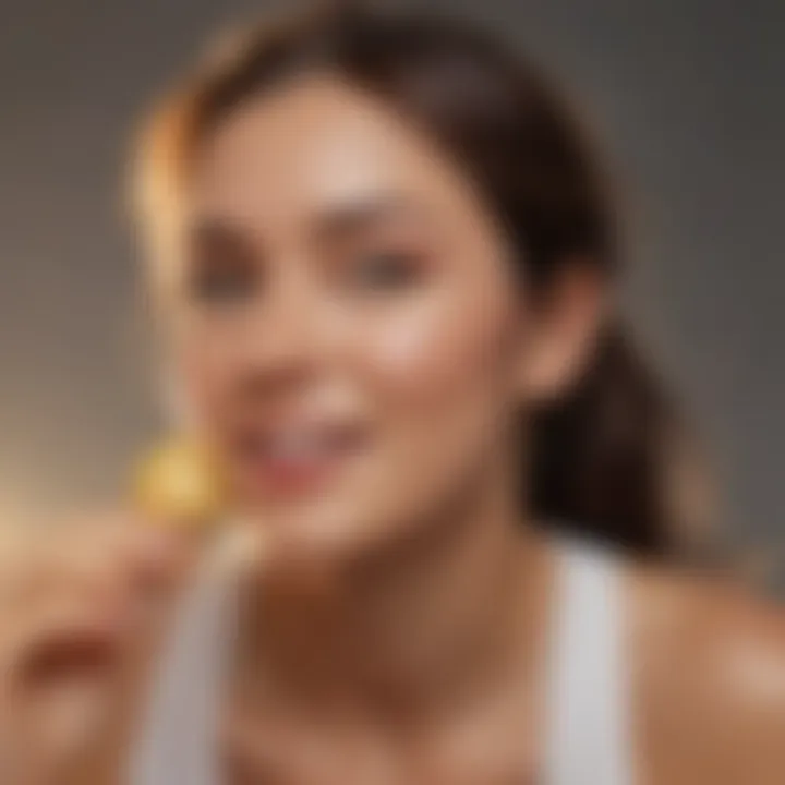 Illustration depicting the positive impact of Sweatcoins on personal wellness and motivation