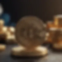 Visual representation of APY in crypto staking