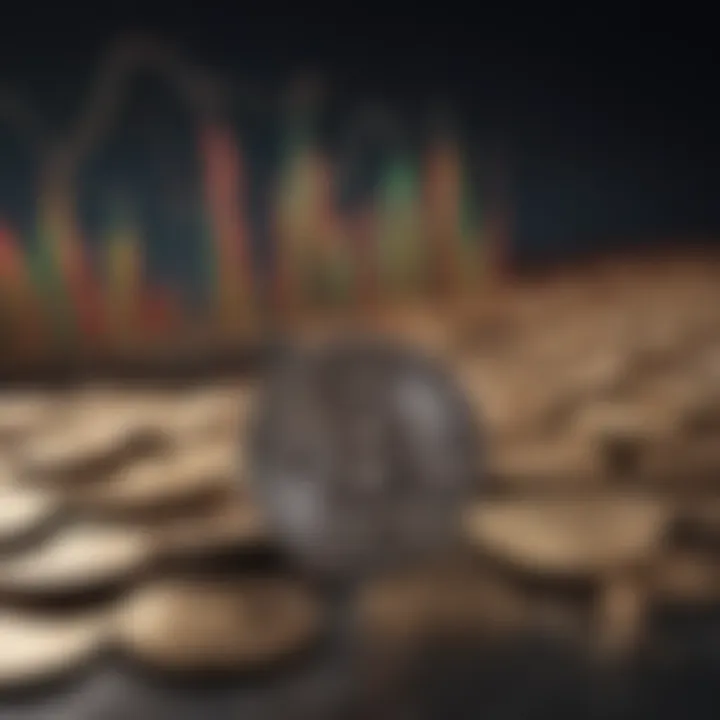 Graph showcasing the impact of market factors on APY rates.