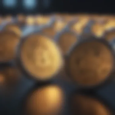 Digital Tokens Merging with Physical Reality Conceptual graphic showcasing the interaction between digital tokens and physical environments