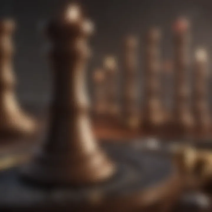 Infographic showing the implications of candlestick patterns on trading strategies
