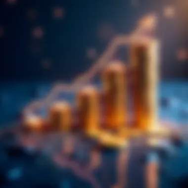 Graph illustrating the growth of cash tornado coins in digital economies