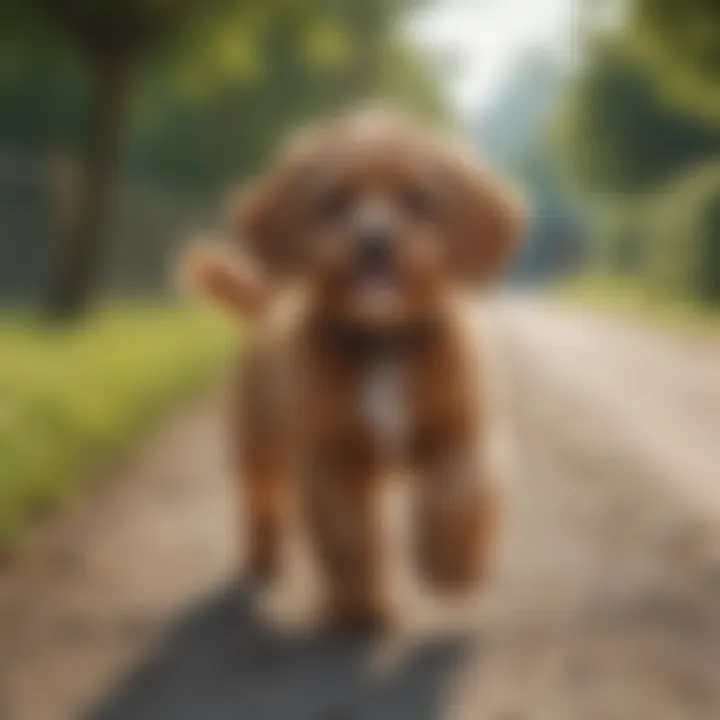Effective Training Techniques for Cavapoos A Cavapoo being trained with positive reinforcement
