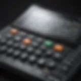 Visual representation of a crypto investment calculator dashboard